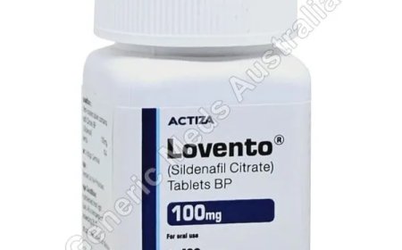 Lovento 100 mg Tablets – Easy-to-Swallow ED Solution for Fast, Reliable Results