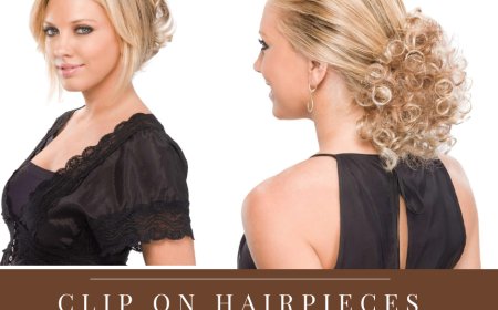 Take a Look at How Clip-On Hair Pieces Transform Your Look!