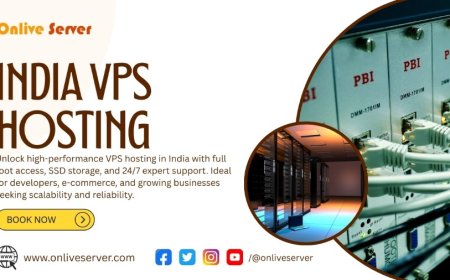 Empower Your Business with India VPS Hosting by Onlive Server: Speed, Security, and Scalability