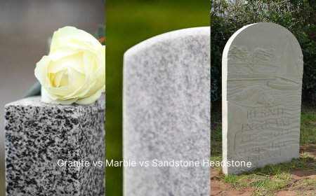 Choosing the Right Memorial Stone: Granite vs. Marble vs. Sandstone
