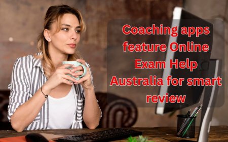 Coaching apps feature Online Exam Help Australia for smart review