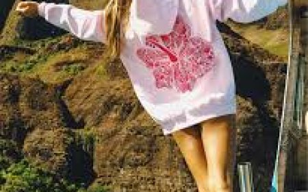 Cozy Lifestyle Goals in Pink Palm Puff Hoodie