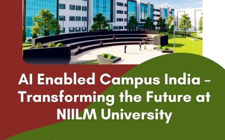 NIILM University – Pioneering the Future as an AI Enabled Campus in India