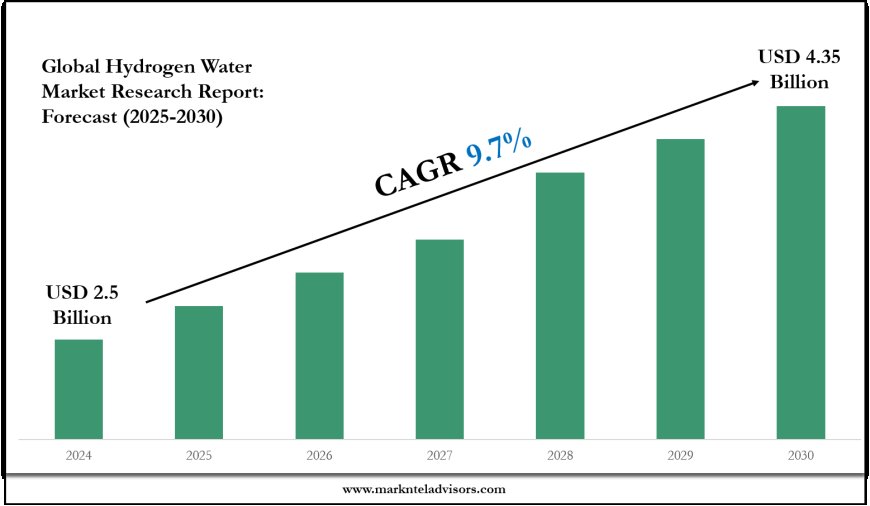 Hydrogen Water Market Forecast: Demand, Value & Player Insights 2030